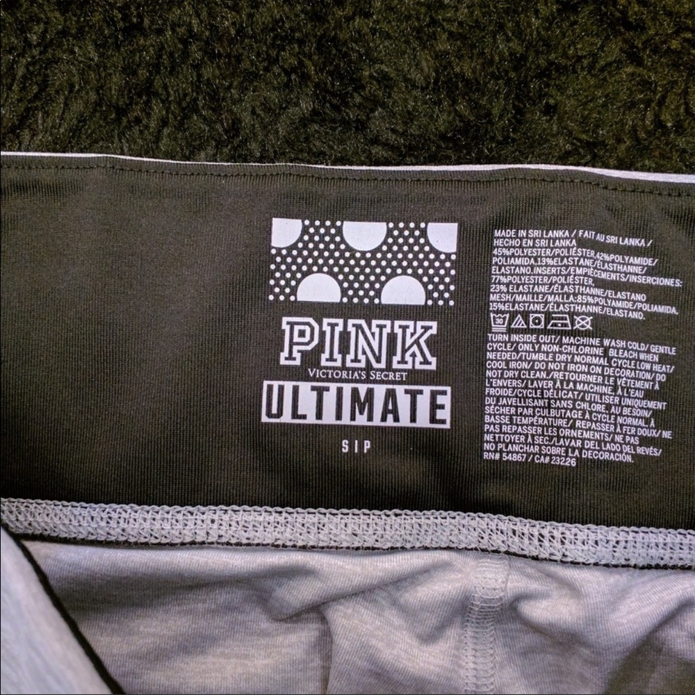 Pink Victoria’s Secret leggings - Picture 3 of 6
